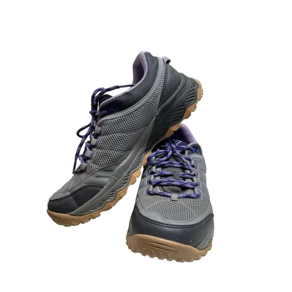 Vionic Shoes Womens Mckinley Low Trail Hiking Sneakers 3105 Gray Purple Size 9.5 - Picture 8 of 9